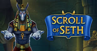 Scroll of Seth - Ancient Egyptian themed slot adventure featuring mystical scrolls, pharaoh symbols and pyramid treasures